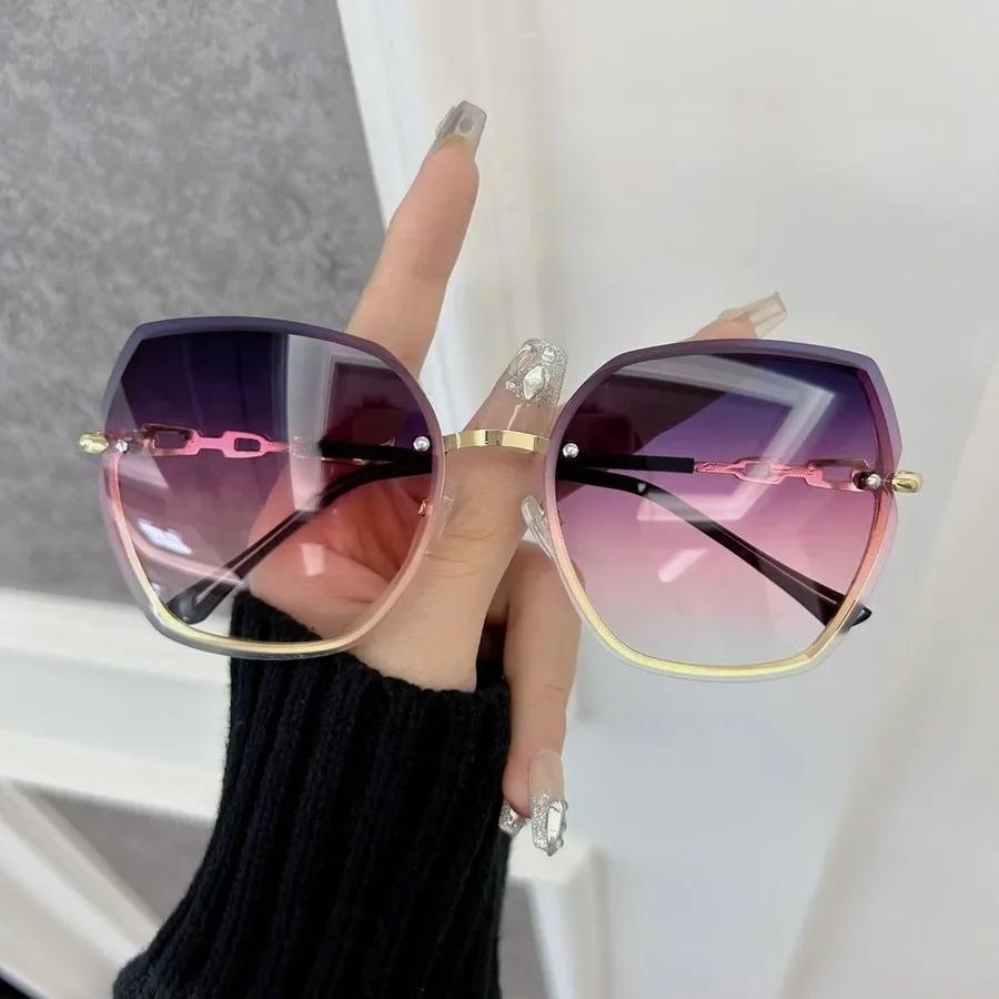 

Minimalist Square Designer Sunglasses Women Men Gradient Colorful Sun Glasses Fashion Brand Oculos De Sol UV Protection Other