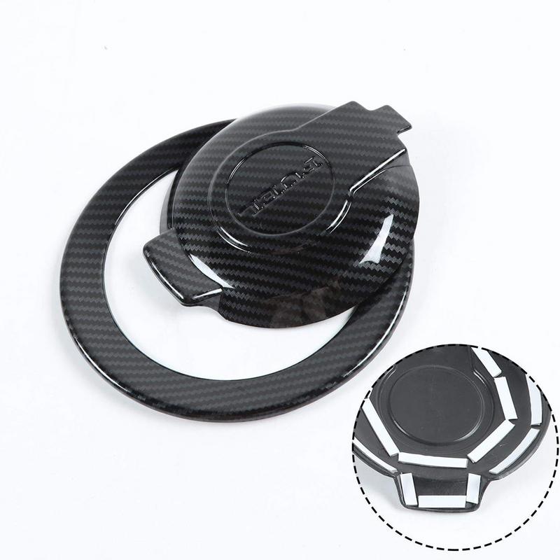 Oil Tank Cap Oil Transfer Tank Decoration Tank Fill Cap Carbon Fiber Oil Tank Cap Protective For Car Modification