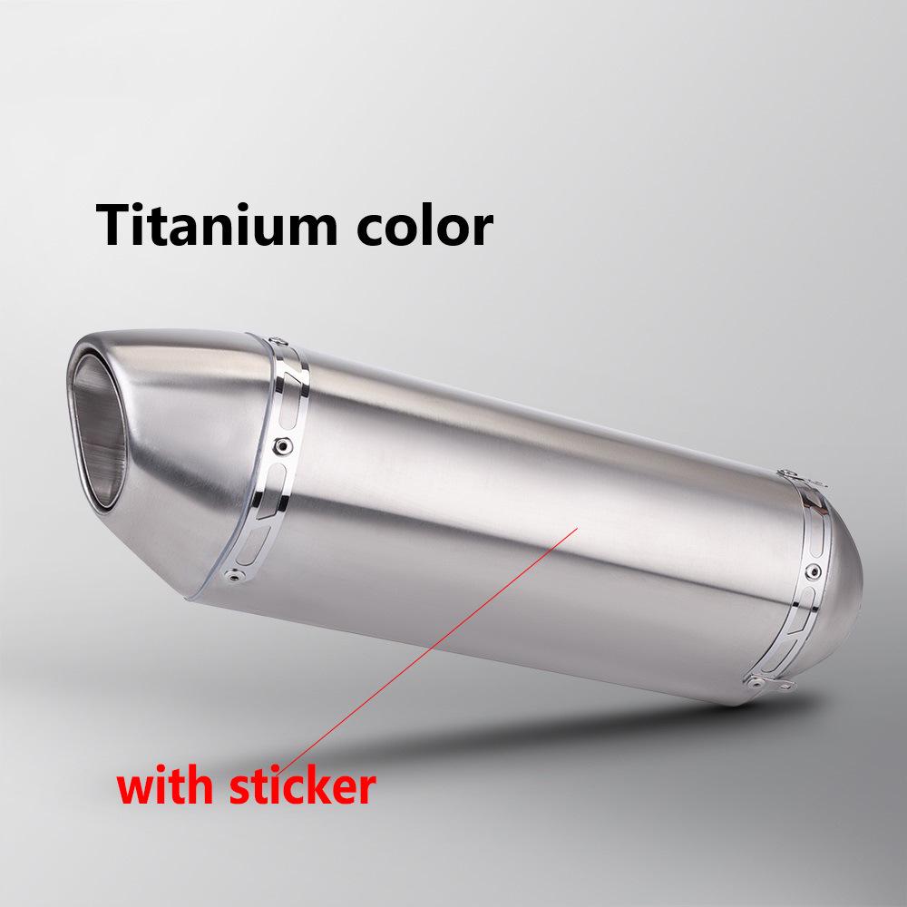 Stainless Steel Modified Exhaust Pipe for GSXR750, Z1000, CBR1000, R1R3R25 Motorcycles