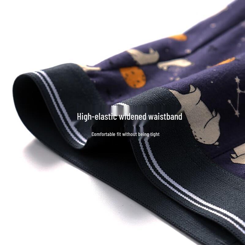 Fenteng Men's Breathable Cotton Boxer Briefs