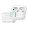 Transparent Earphone Case For AirPods Pro 3 Unique Lock-on/off Design One-touch Automatic Flip-open Lid Clear Headphone Cover