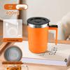 orange 400ml digital stirring mug with data cable