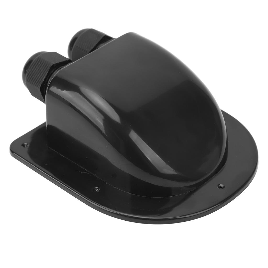 Cable Entry Gland Box IP68 Waterproof Weather Resistant Dual Cable Entry Housing for RV Roof Boat Yacht