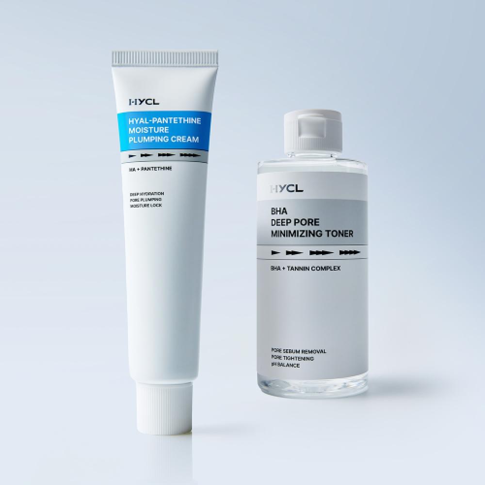 Hycl [set Of 2] Baja Toner 200ml + Plumping Cream 70ml NONE