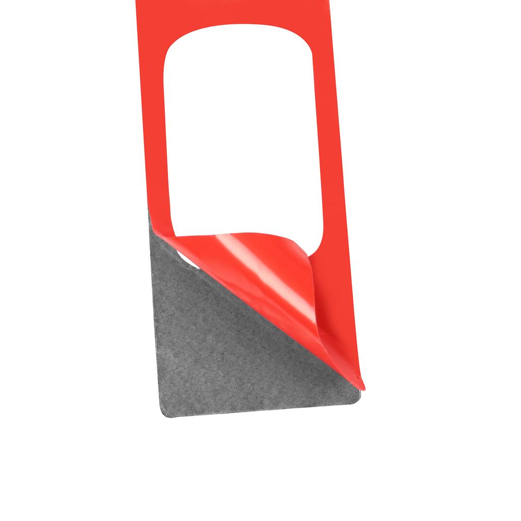 2pcs Carbon Fiber Car Interior Gear Shift Panel Decal Decorative Cover Trim For Honda Accord 2013-2017