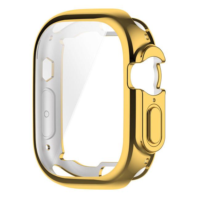 360 Full Soft Clear Protective Case for Apple Watch Ultra 49mm TPU Screen Protector Bumper for iWatch Series Ultra 2 49mm Cover