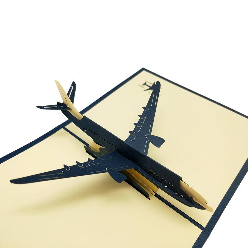 3D Pop Up Invitations Card 3D Paper World Attractions Birthday Greeting Cards 3D Tourist Postcard Save The Date Boy Present Card