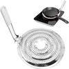 Heat Diffuser,Stainless Steel Heat Diffuser With Cool Touch Handle for Gas and Electric Stove Induction Cooktop Compatibility Simmer Plate Even