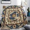 1Pc Sky Print Flannel Blanket, High Quality Comfortable for All Seasons, Home Decor, Warmth and Comfort, Perfect for Christmas Gifts W162