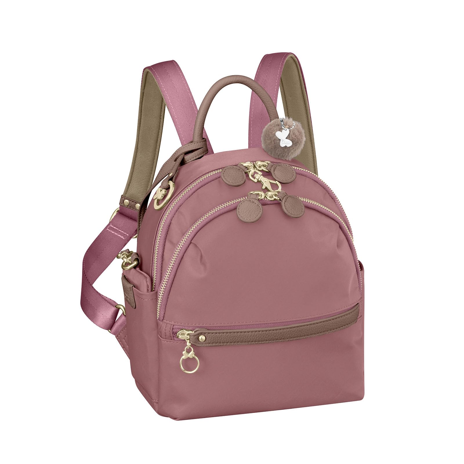 

Rucksack 6L Pocket with Pouch Rose Pink H26 x W22 x D9cm [Kanana Project] PJ-17 No.11941 Women s троянди рожеві кольору