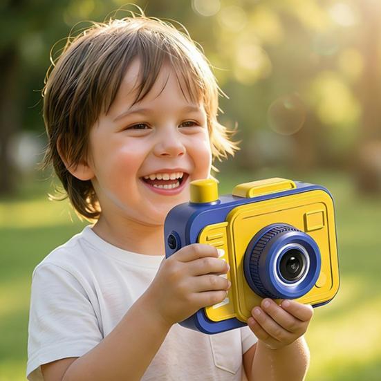 Double-Spray Water Squirter Camera Shape Funny Reverse Splash Toy for Pool Beach Dual-Nozzle Gag Gift for Kids Adults Creative Summer Outdoor Play