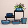 Zisha Ceramic Succulent Pot - Breathable, Palm-Sized for Living Room or Office