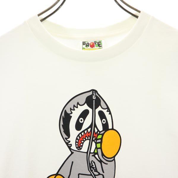 A BATHING APE made in Japan Logo print Short sleeve T-shirt XS Women Used