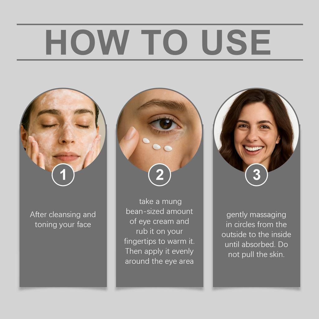 Instant Firming Eye Cream, Improving Dark Circles And Puffiness, Smooth Fine Lines Eye Cream Firming Cream