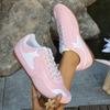 Fashion 2025 New Woman Sneakers Cross-tied Comfort Casual Flats Shoes Woman Tennis Lace-Up Hike Sneakers High Quality Sport Shoes Female