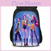 Hunterxhunter Kpop Backpack With Nylon Material For School And Teen Use