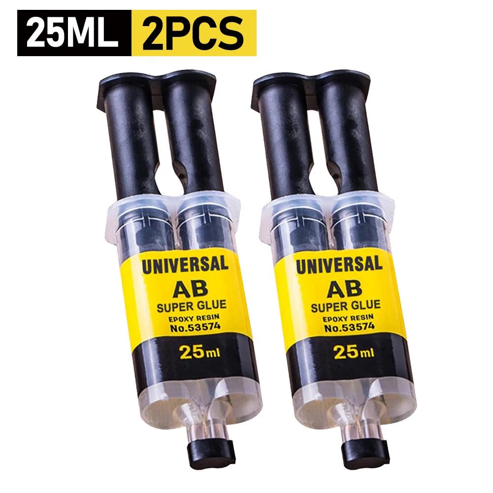 Adesivi Super AB Resina Epossidica Liquida Forte Adesivo Metallo Vetro Ceramica Legno Strumenti di Riparazione Adesivi Adesivi ad Asciugatura Rapida