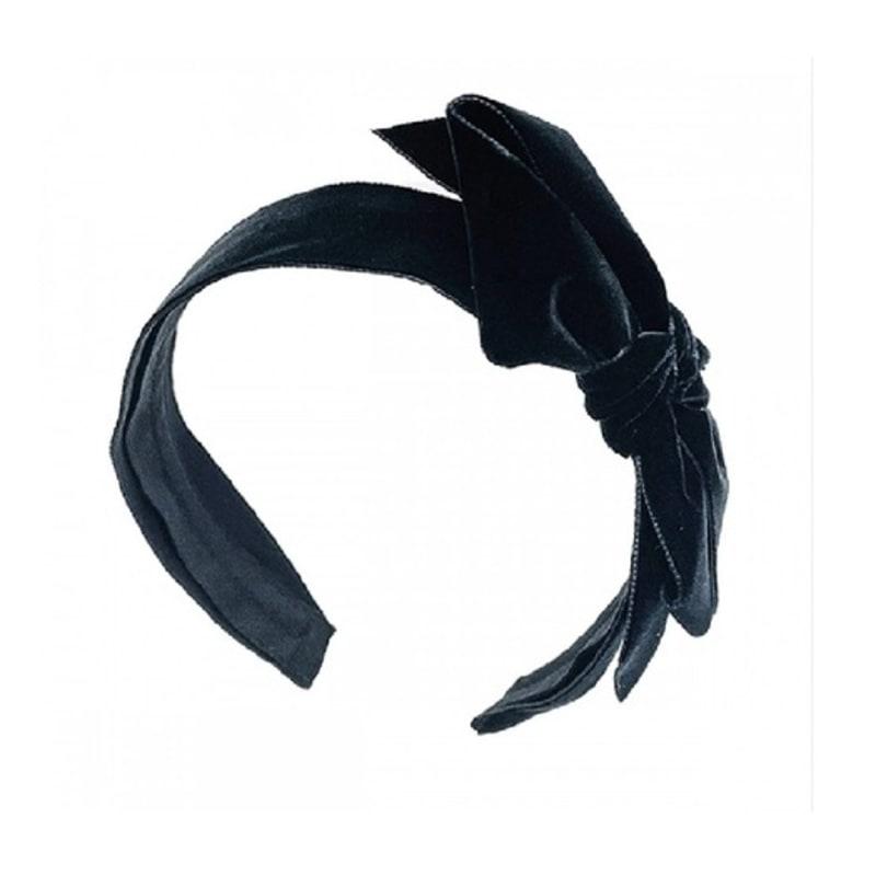 SO`SALT Jennifer Olette Velvet Bow Hairband JI1D112024