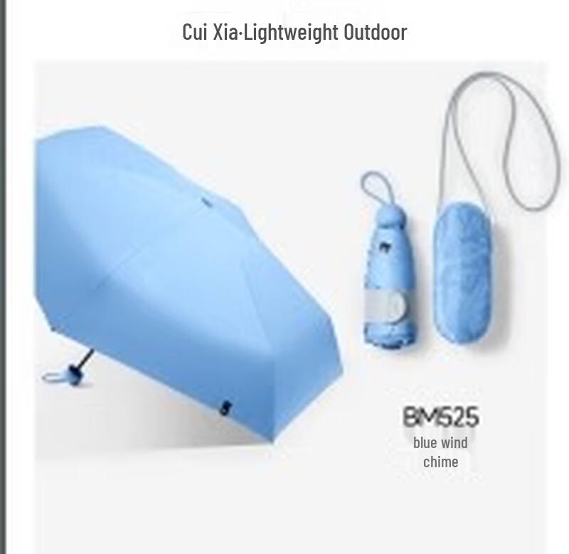 

Beneath the Banana Anti-UV 5-Fold Capsule Sun & Rain Umbrella