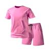 Men’s Summer 5-Point Shorts & Quick-Dry Breathable Sports Top Set