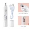 Painless Pet Electric Nail Clipper 2 Speed Pet Paws Grooming Tool Pet Nail Grinder  Cats