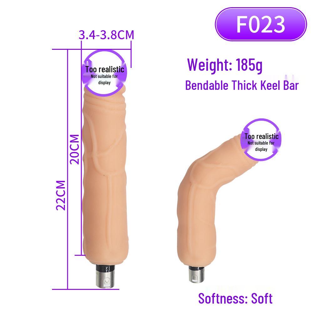 Three-hole Realistic Dragon Bone Adult Sex Toy Accessory