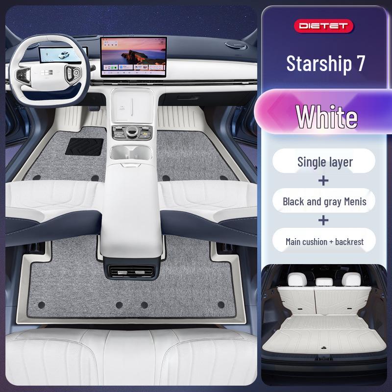 Galaxy Starship 7 TPE2025 Foot Mats for Geely Galaxy EM-i Car Interior Accessories