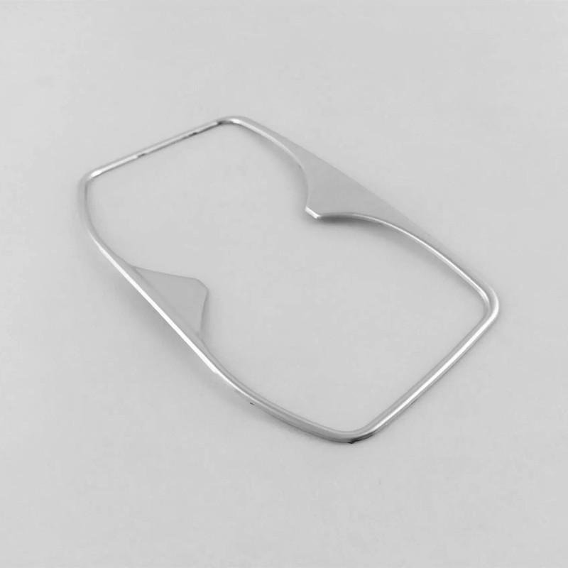 For Peugeot 3008 GT 5008 2017-2023 Car Styling Accessories Stainless Steel Interior Front Row Water Cup Holder Frame Cover Trim