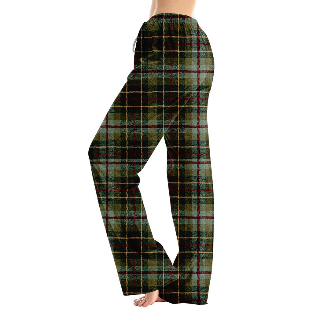 Women's Loose Fit Christmas Print Pajama Pants for Sleep and Casual Home Wear