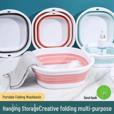 New Arrival: 0.01 Purchase Portable Foldable Washbasin for Home, Baby, Dormitory, and Laundry Use