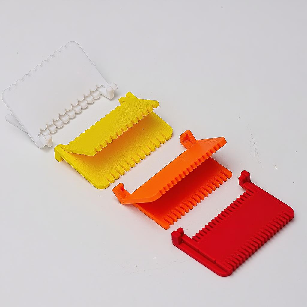 Klipsowy prowadnik krawędzi do szycia, przyjazne dla początkujących narzędzie do mierzenia ściegu do podwijania tkanin, odzieży, sukienek, do użytku domowego