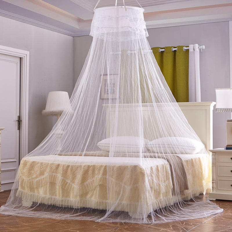 

Princess Castle Round Dome Mosquito Net for 1.8m Bed Insect Protection Purple