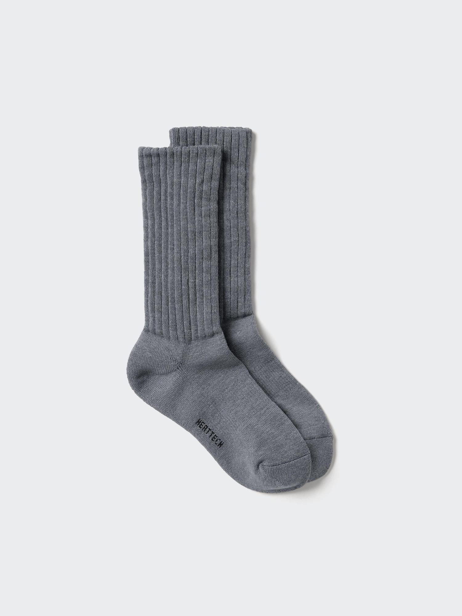 

Uniqlo Heattech Socks Loose 08 DARK GRAY/2426
