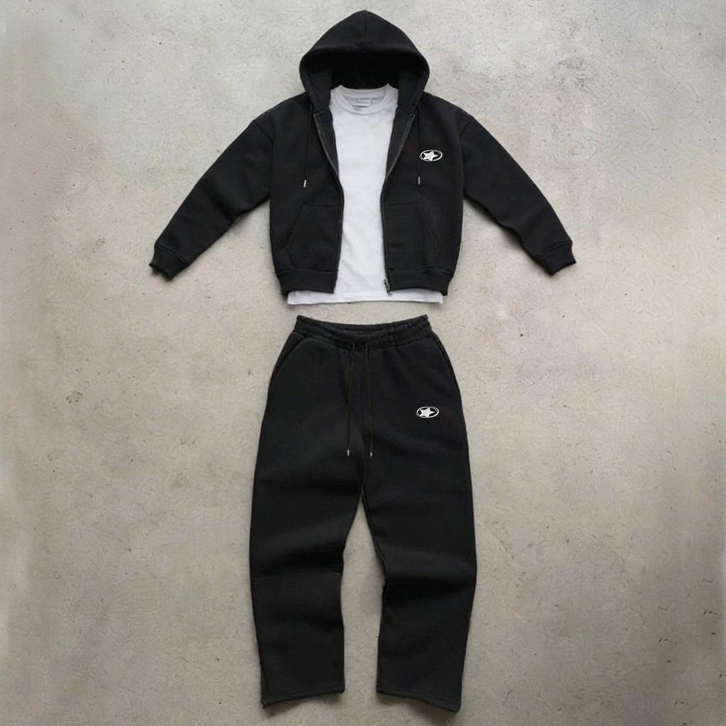 2026 European & American Style Trendy Printed Sportswear Set