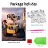 Disney DIY Perlenkunst WAND E Kreativer Stil Illustration Dekorative Kunst Kreatives Ornament Geschenk für Freunde Schreibtischdekoration