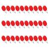 6Bag Fishing Line Rope Buckle Cord Winding Tool Luminous Lock Wire Lure Accessory1#
