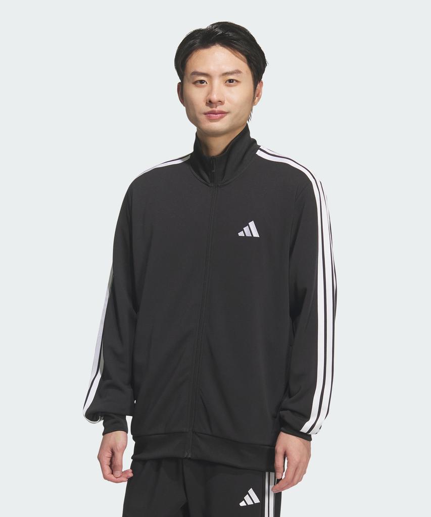 Adidas 3-Stripe Regular Fit Double Knit Track Top Kr6429