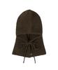 Malittepeulangsowajeobeo Circle Logo Balaclava Dark Brown