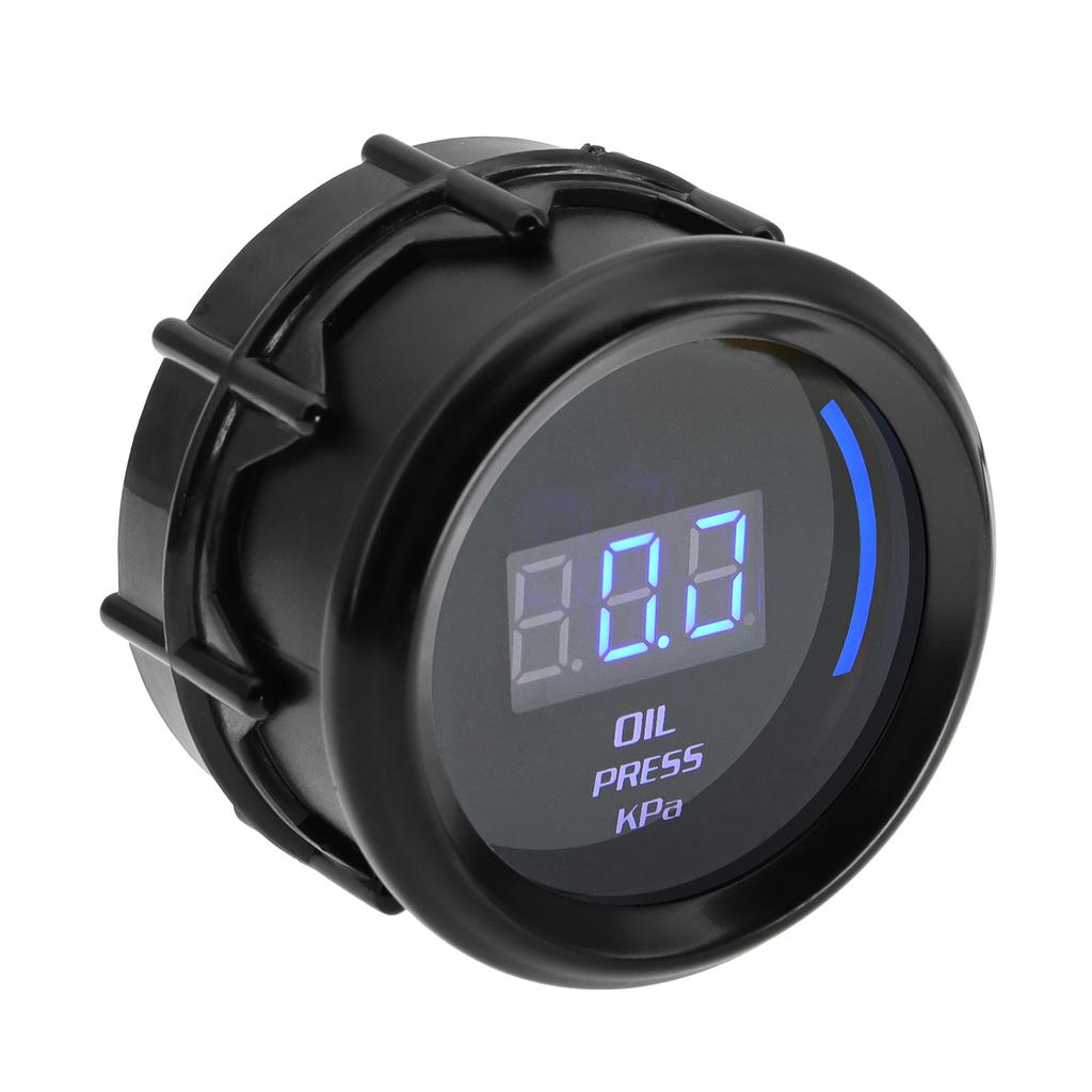 52mm Car Digital Voltmeters Water/Oil Temp Gauge Turbo Boost Gauge Exhaust Gas Temp EGT Meter Tachometer RPM for 4/6/8 Cylinder