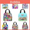 3-6 Stunden isolierte Numberblocks Brottasche mit Design-Tasche auf der Rückseite