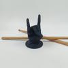 Soporte de Batería con Gesto de Roca Impreso en 3D con Base Antideslizante Plástico Duradero Accesorios para Batería Soporte de Exhibición para Baquetas Regalo para Músico