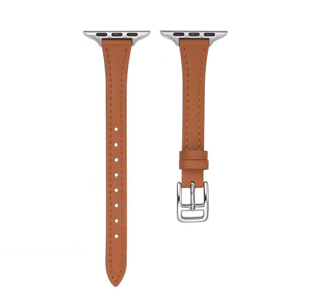Leather Slim Waist Strap for Apple iWatch Series 1-10