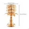 Caged Candle Holder with Leaf Accents | Ornamental, Freestanding, Iron