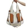 Ladies Vintage Mesh Tote Bag Large Capacity Commuter Shoulder Handbag