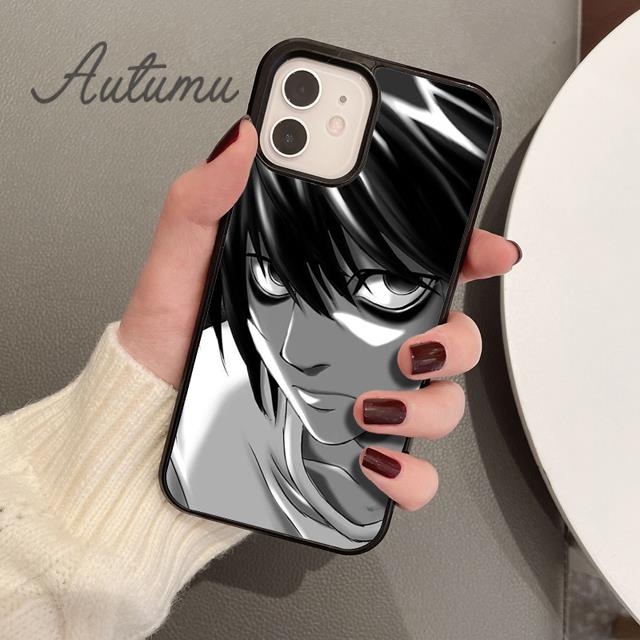 Death Note Anime Phone Case for iPhone 11 12 13 14 Pro Max Mini X XR XS SE 2020 5 6S 7 8 Plus Samsung Galaxy S21 S22 Cover Shell