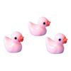 50 Stück Bunte Mini-Harz-Enten Mini-Figuren für Landschaft Mini-Enten Mikro-Feen Gartenlandschaft Puppenhaus Dekorationen