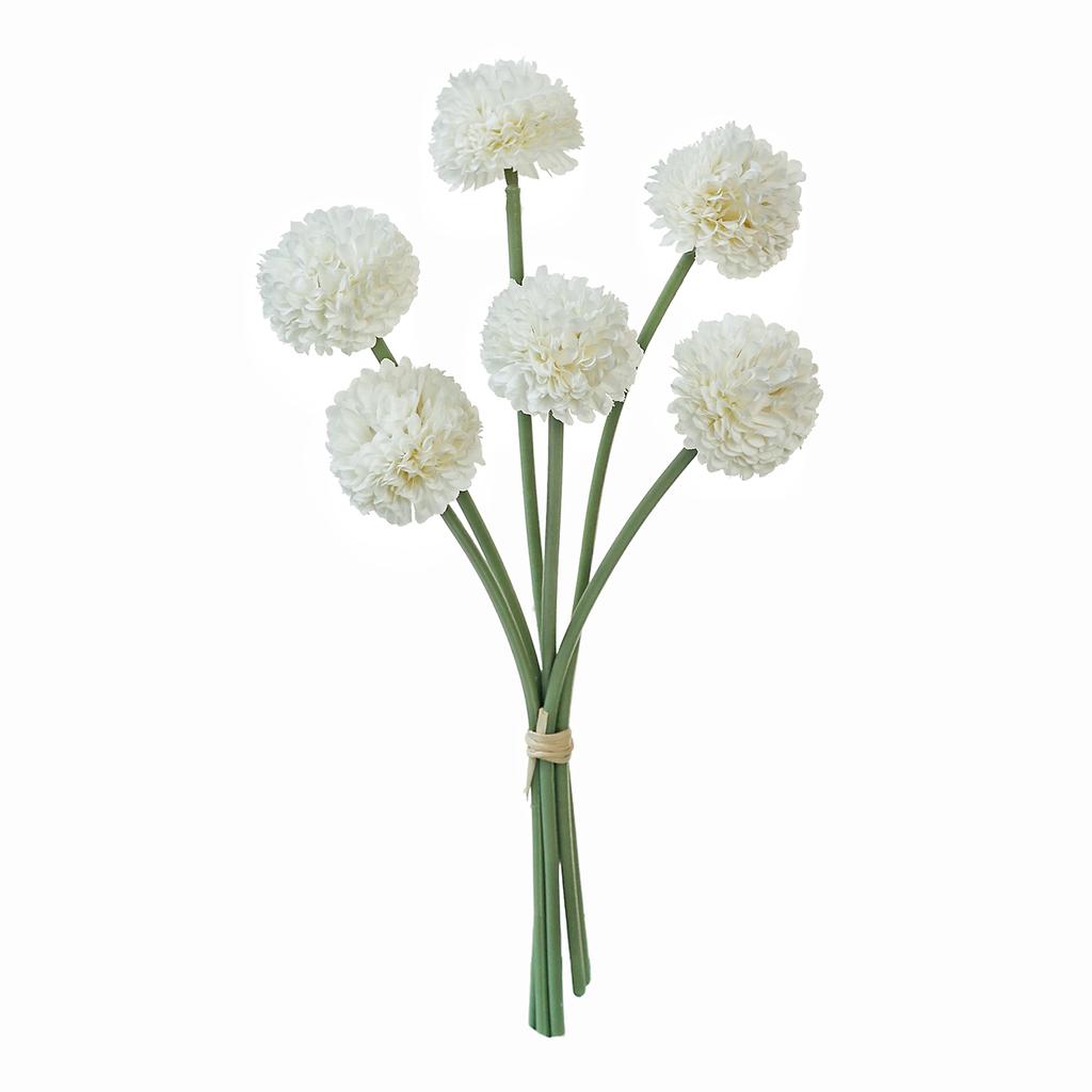 Artificial Flowers Silks Mini Ball Chrysanthemum Home Room Table Wedding Bridal Bouquets Decora Festival Outdoor Yard DIY Gifts