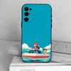 Ponyo and Sosuke  Phone Case For Samsung S25,S24,S21,S22,S23,S30,Ultra,S20,Plus,Fe,Lite,Note,10,Black Cover