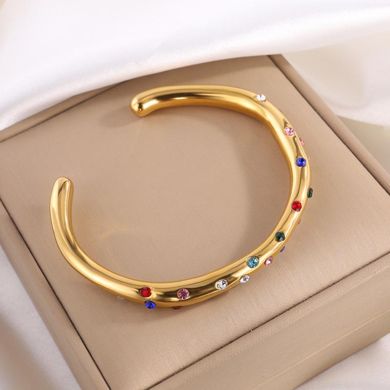 Casting Cross Girls High-end Fashion All-match Bracelet Bracelet One Size(16-22CM)