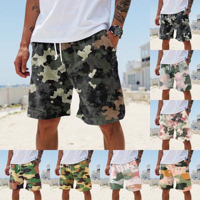 Men's Summer Large Casual Loose Sports Pants Beach Shorts